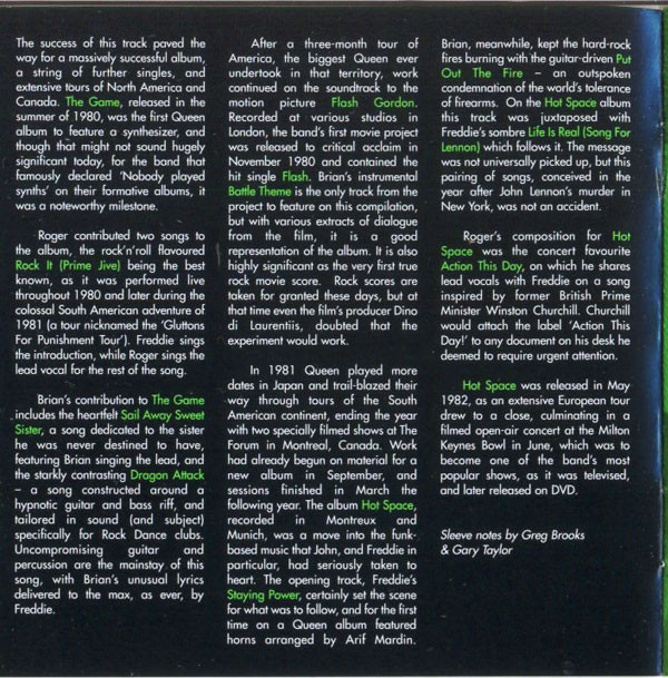 Queen  Deep Cuts; Volume 2 : Booklet 4